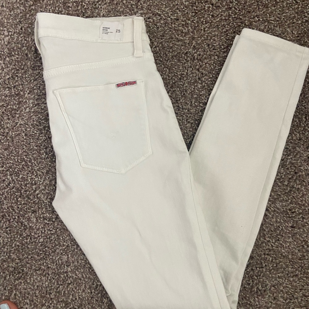 Hudson White Skinny jeans